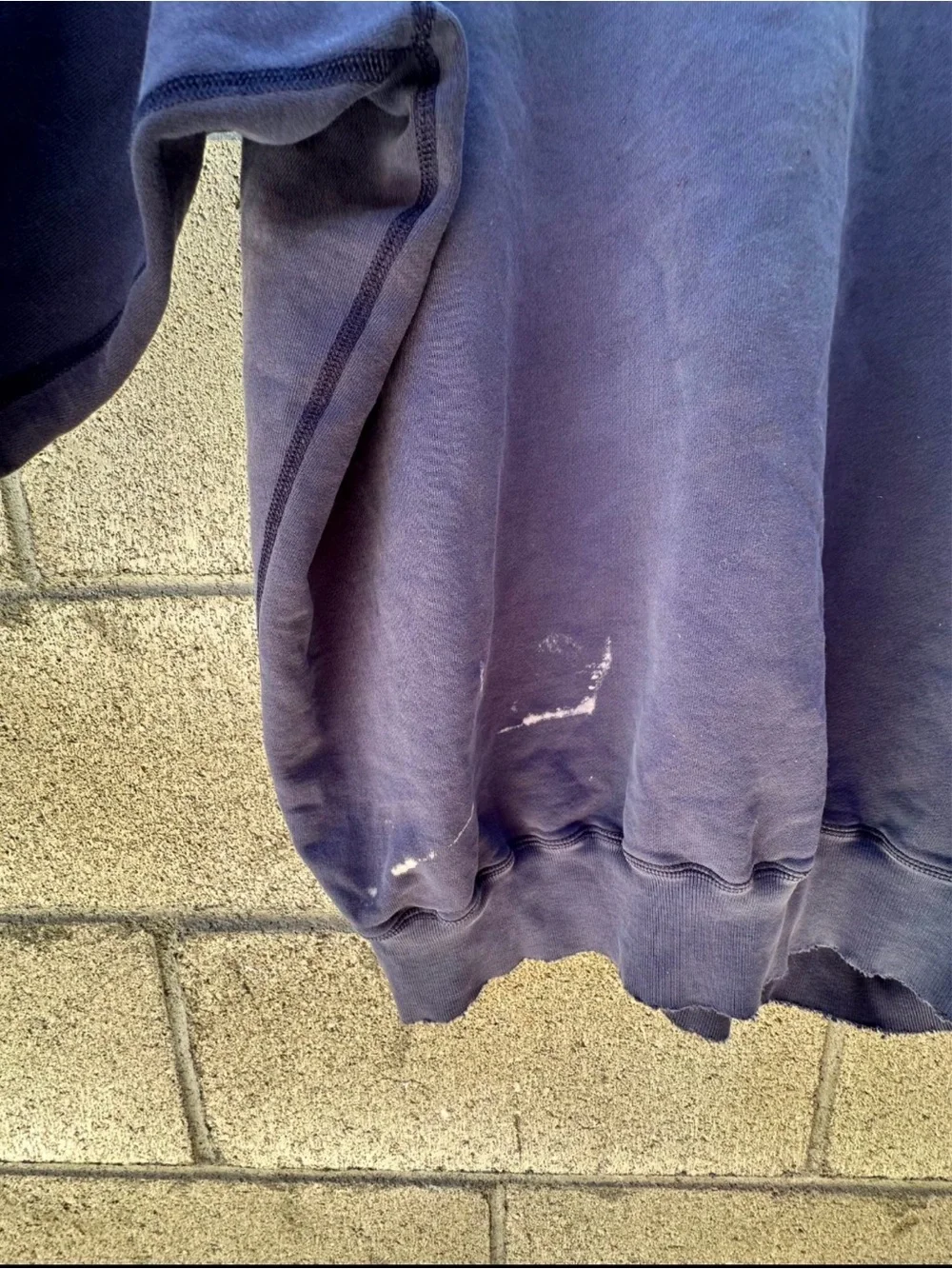 Polo by Ralph Lauren Navy Crewneck Sweatshirt with Red Pony